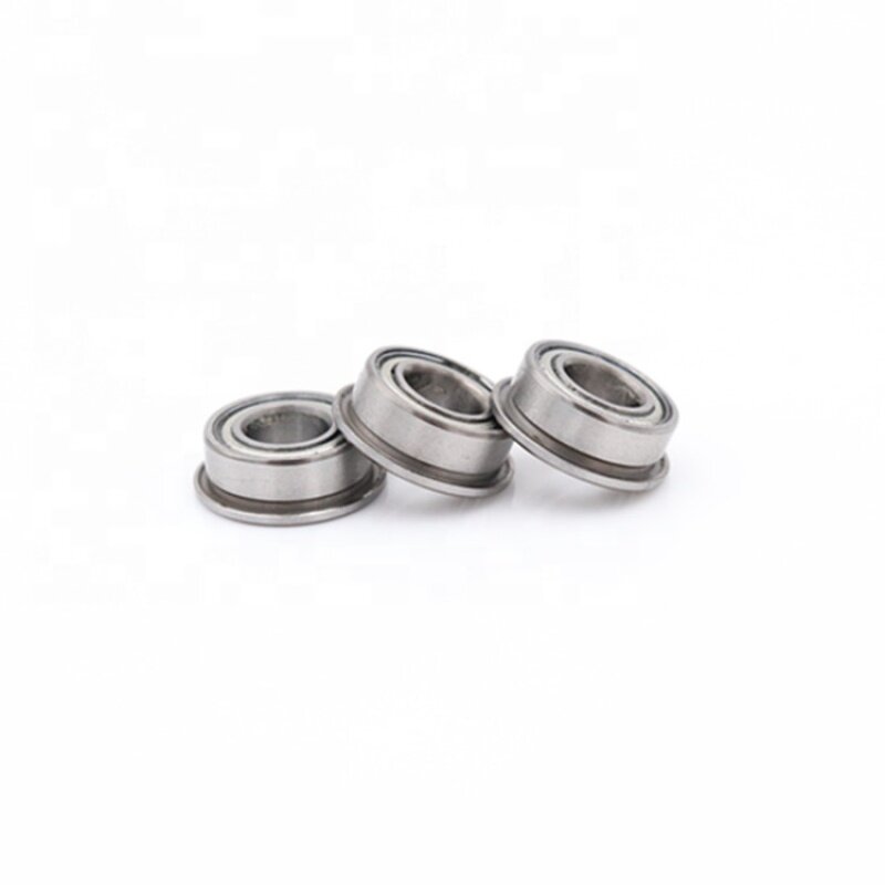 Micro mini ball bearing size 8*12*3.5 mm MF128z flange bearing