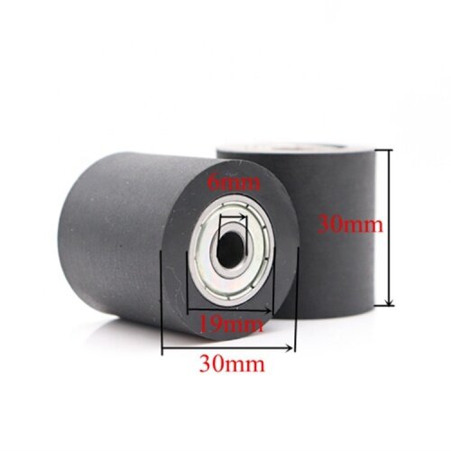 6*30*30mm 626 zz bearing PU roller pulley for 3D printer machine