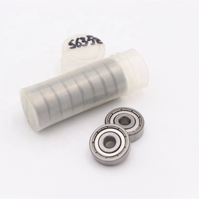Stainless steel bearing miniature deep groove ball bearing S635ZZ S635 precision miniature bearings