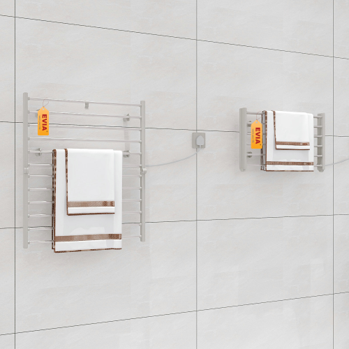 EVIA EV-110 Badezimmerzubehör Heißer Handtuchwärmer Klappbarer elektrischer Handtuchhalter