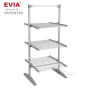 EVIA Household Heated Clothes Airer Folding 3 Tier Electric Clothes Drying Rack