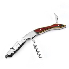 Stainless Steel with Wood Wine Bottle opener