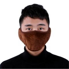 Men Women Winter Cold-Proof Mouth Mask Face Fleece Warmer