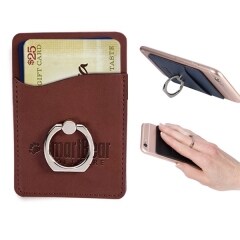 Tuscany Card Holder w/ Metal Ring Phone Stand