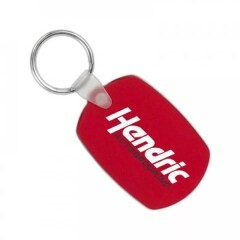 Oval Soft Squeezable Key Tag