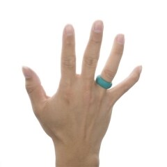 Silicone wedding ring