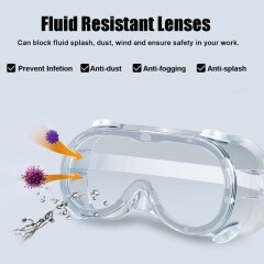Anti flu Infection Splash Safety Goggles