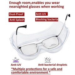 Anti flu Infection Splash Safety Goggles