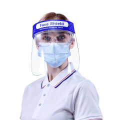 Wholesale plastic face shield anti UV anti fog face visor