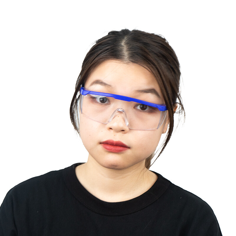 In stock protective eye wear safety goggles clear lens UV protective glasses goggles