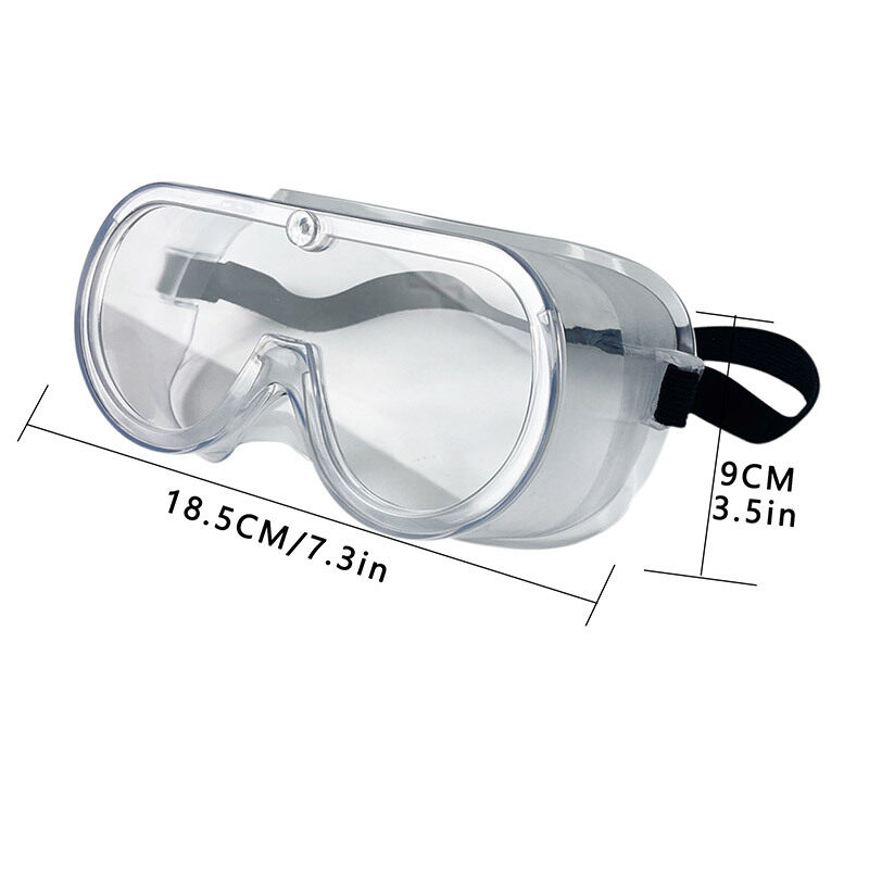 Outdoor safety goggles windproof goggles safety goggles clear lens and wide-vision
