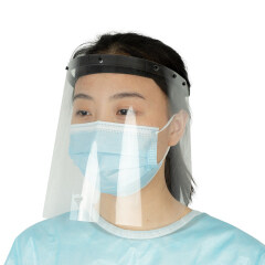Adjustable Protective Face Shield Transparent Plastic Faceshield