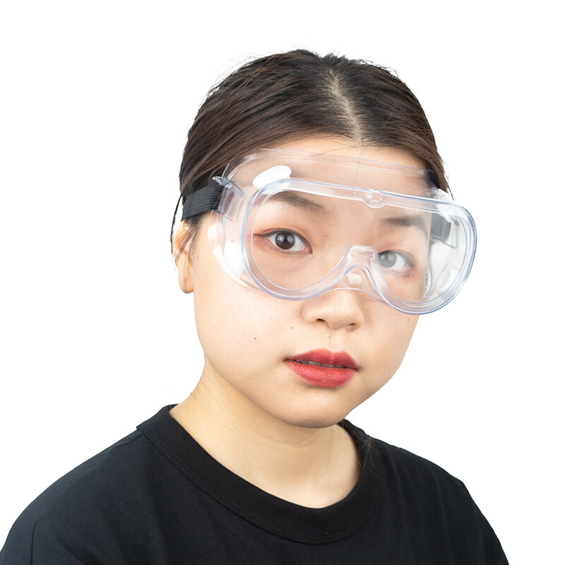 Transparent Anti-fog Safety Goggles for Workshop Anti-Fog Chemical Splash-proof Goggles