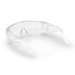 Transparent Protective Glasses Anti-fog Splash Proof Glasses Can Stuck Myopia Eyeglasses