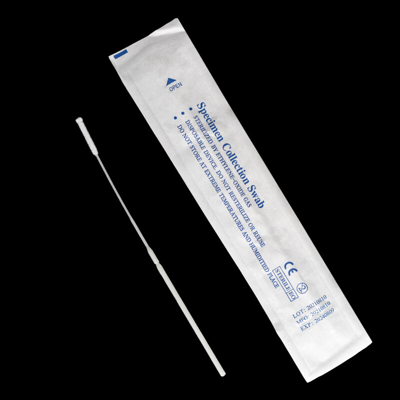 Wholesale Price Disposable Antigen test kit Nasal Sampling Nylon Swab Flocked Stick Nasal Swab