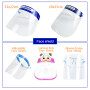 Wholesale PET face shield for face Anti UV Bubble face shield