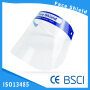 Transparent Plastic Splash Proof Faceshield Disposable Safety Anti Fog Clear Face Shield