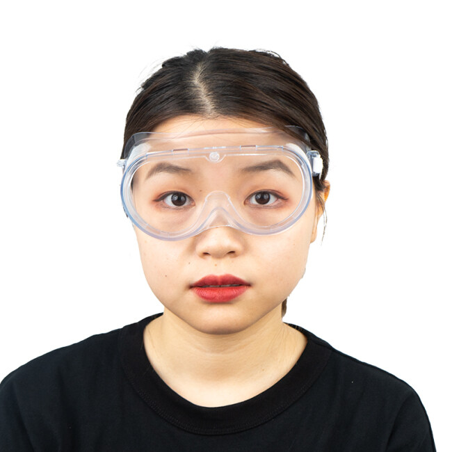 Eyes Protective Glasses Saftey Goggles Anti-fog PET Goggles Self Defense Eye Protective Goggles