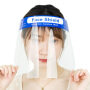 Hot Selling face shield adults transparent plastic face shield for sports