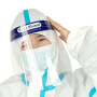 Wholesale Disposable Transparent Face Shield Anti Fog Clear Safety Protective Faceshield