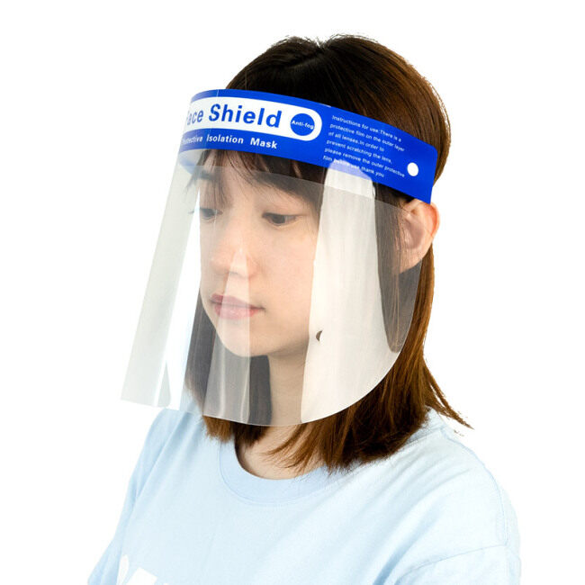 Wholesale safety face shield chemical face shield for lab clear face shield
