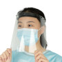 Adjustable Protective Face Shield Transparent Plastic Faceshield