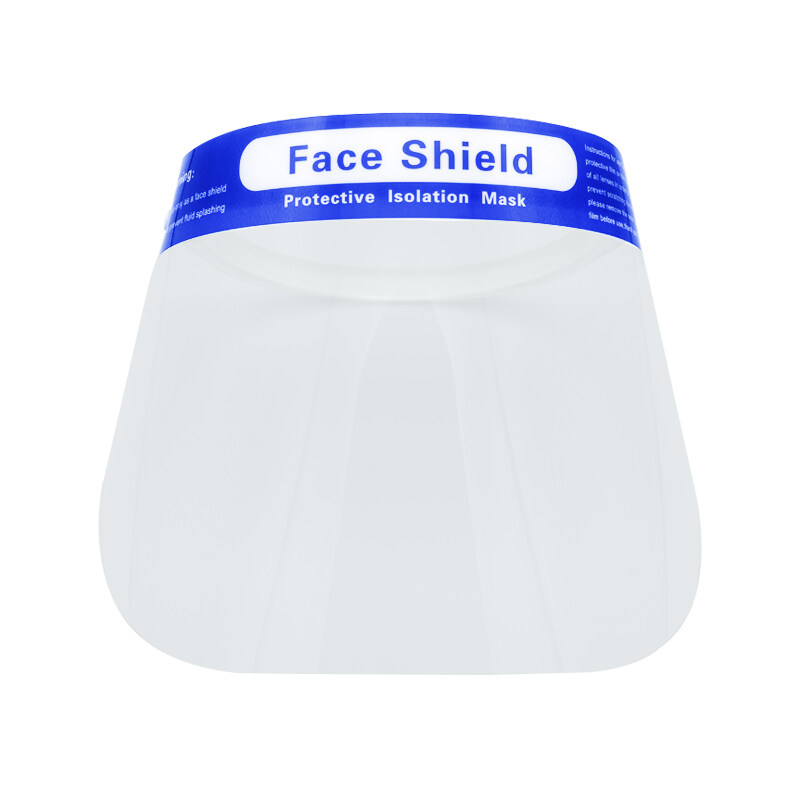 Wholesale plastic face screen shield face protection shield disposable en166 anti fog facesheilds