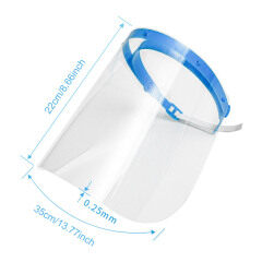 Wholesale Adjustable Faceshield Anti fog Face screen Shield Disposable Plastic Face Shield