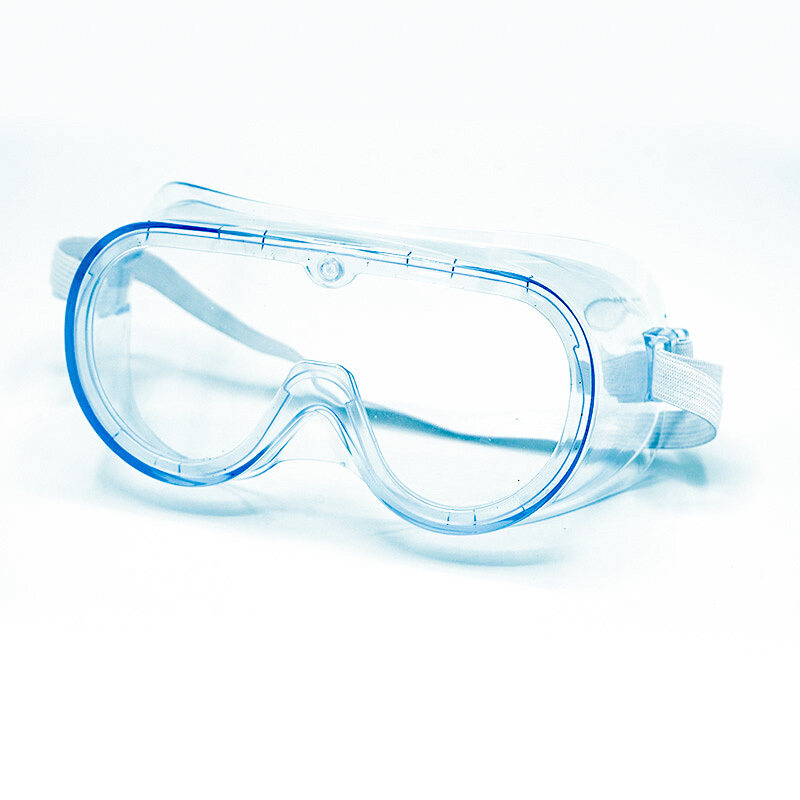 Factory Manufacture Various Colorful Safety Goggles PVC+PC