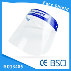 Factory Selling Transparent Face Shields Protective Anti Fog Clear Safety Faceshields
