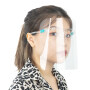 UV protection Face shields clear retractable glasses frame face shield