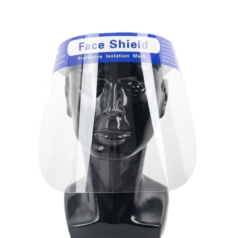 Wholesale Anti Fog Clear Face Shield Transparent Faceshield Safety Face Shield
