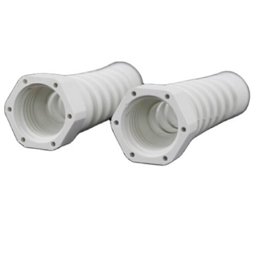 High quality IP68 waterproof M18-LR plastic long thread spiral nylon cable gland  with strain relief