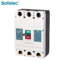 250A Residual Current Operated mccb 3P 4P Circuit Breakers RCCB with CE CCC