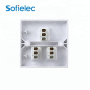 CE 86*86mm 3 gang 1 way Wall Switches with 250V