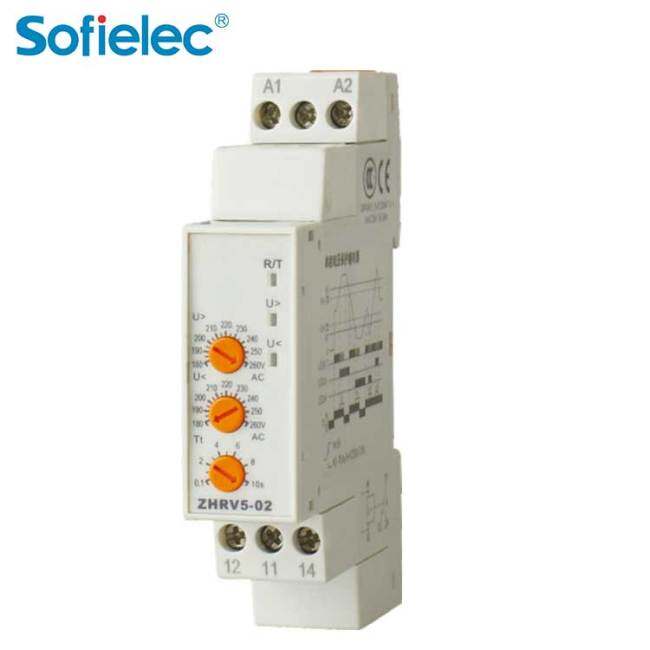 Double Delay Time Relay for Phase Failure Relay AC DC 12-240V