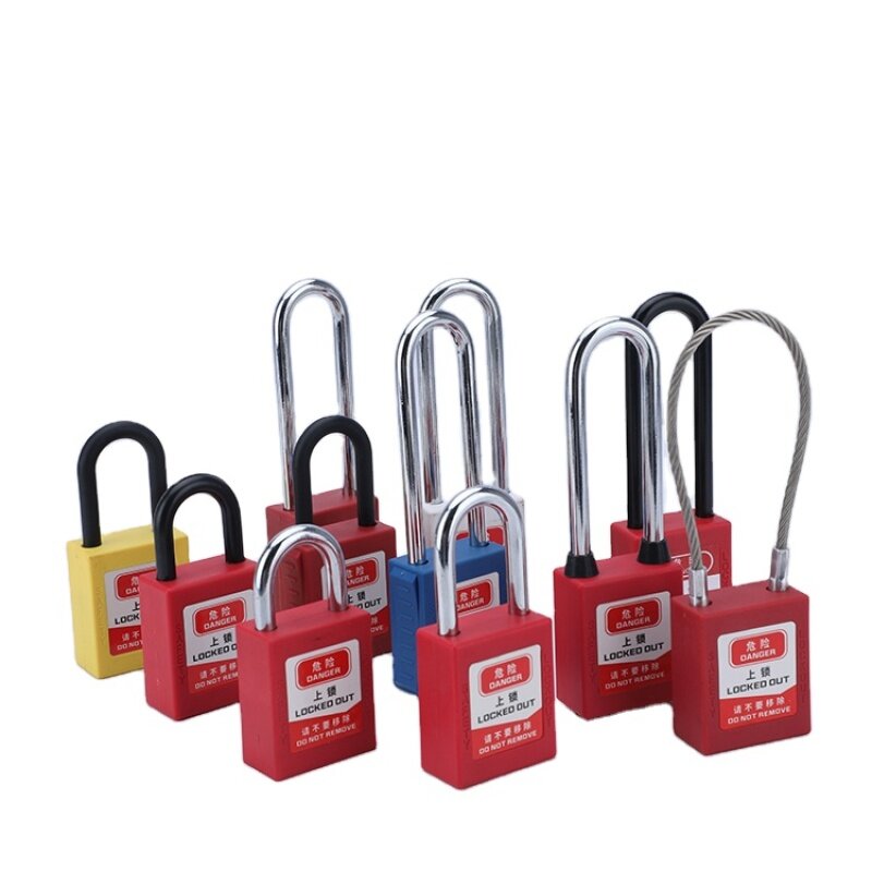 Engineering safety padlock steel shackle padlock