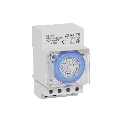 SUL181H staircase timer switch 16A 250VAC with power reserve, CE certificate