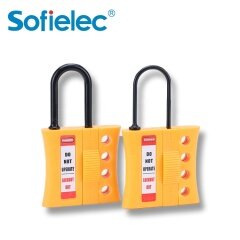 Safety Emergency Insulated Nylon 4 Hole Lockout Hasp with PA Shackle