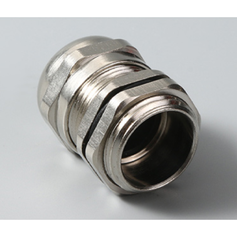 IP68 waterproof PG7-M brass long thread brass cable gland