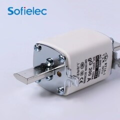 Top quality nh1 200a rated voltage ceramic fuse link