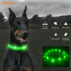 Led Dog Collar 2021 New Products Pet Led Flashing Dog Collar For Pet Manufactures