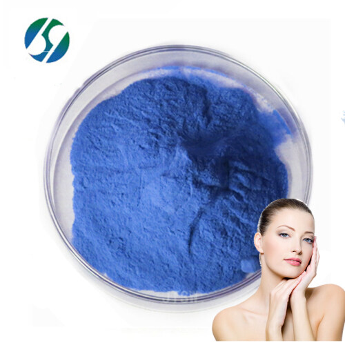 Anti-aging blue copper tri peptide ghk-cu ahk cu copper peptide