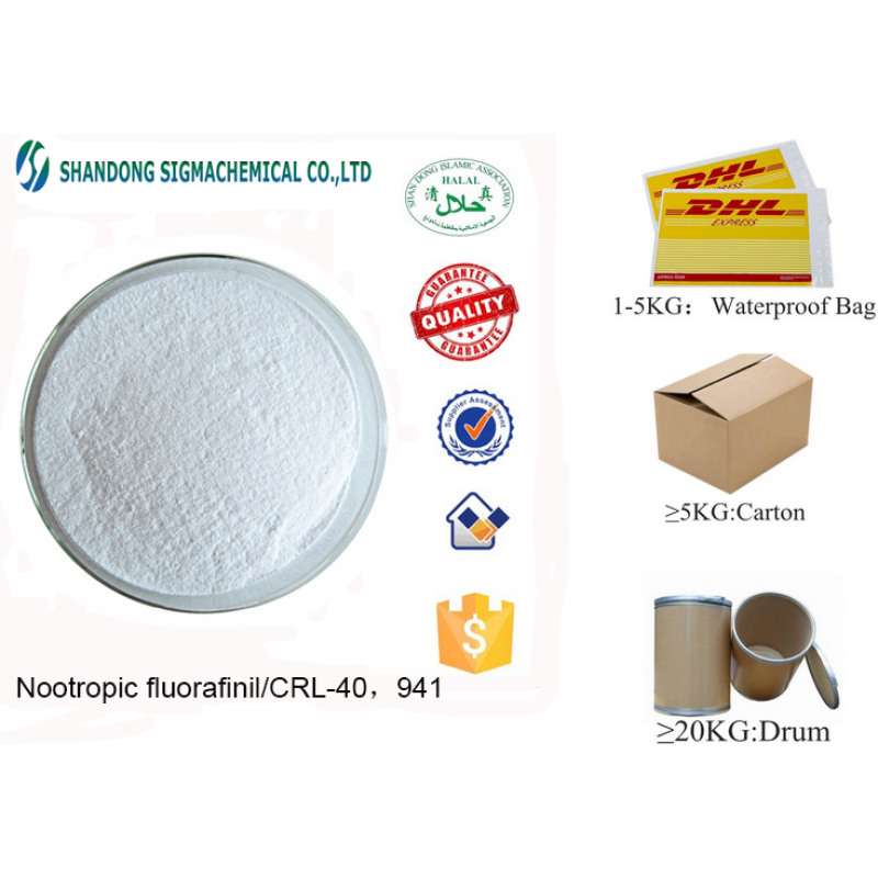 GMP Factory Nootropic fluorafinil/CRL-40,941 90212-80-9 with competitive price!!!