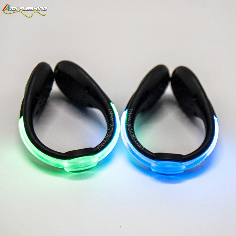 Super Bright Night Running Safety Flashing Light Up Led Shoes Clip aidiflashing outdoor