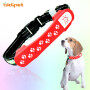 Silicone Light up Dog Collar Cover Accessory Dog Leash Light Attach to Collar Leash Bag Night Safety Dog Collar Led Light