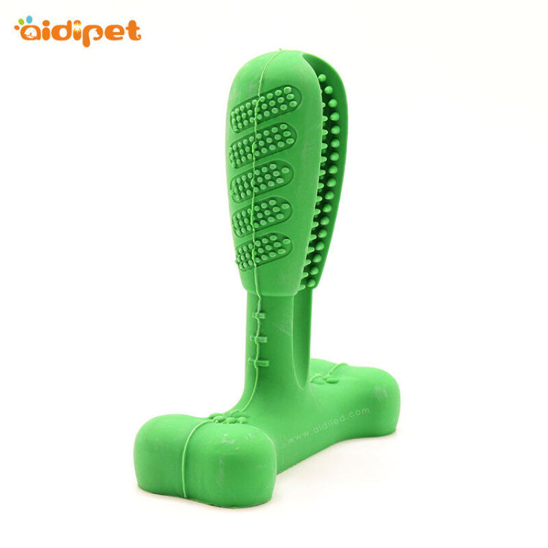 Eco-friendly Material Dog Chew Bone Toy Toothbrush for Cleaning Grooming Dog Bones Playing Pet Dog Toy Chew