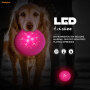 Hot Sale Environmental Protection Flashing Light Soft Silicone Flying Discs For dog