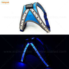 2021 new wholesale dog products led dog harness Pet Collar