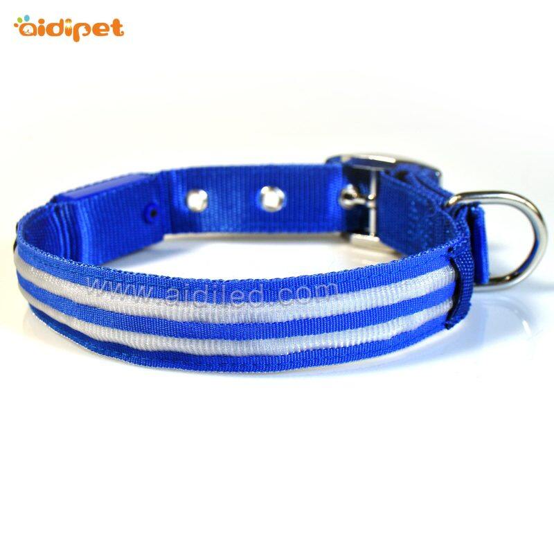 pet supplies led dog collar leashes Pet Dog Cat Puppy Safe Luminous Flashing Necklace aidiflashing